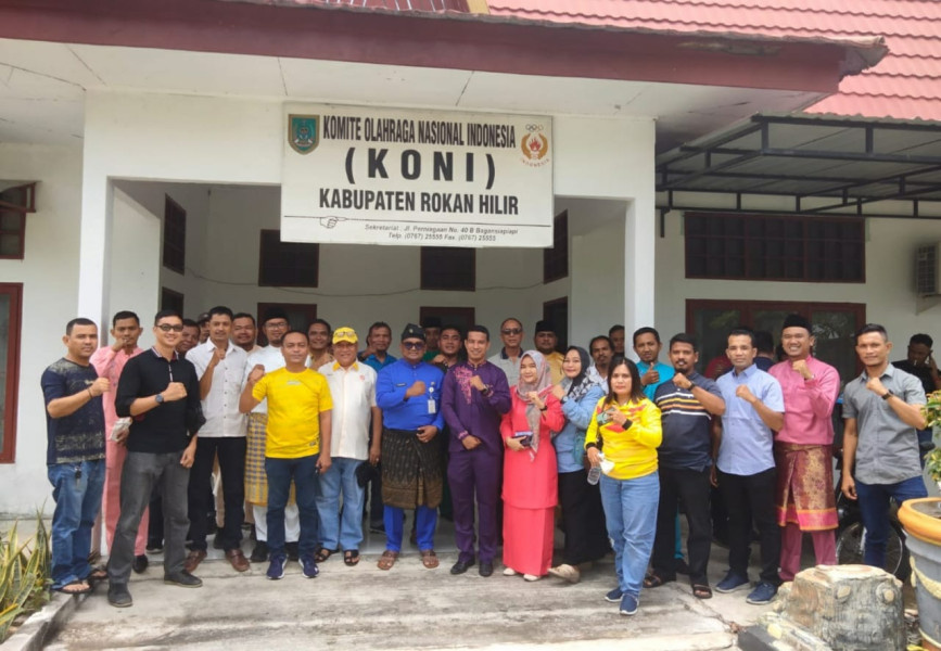 KONI Rohil Agendakan Pelantikan Pengurus Masa Bhakti 2023-2025