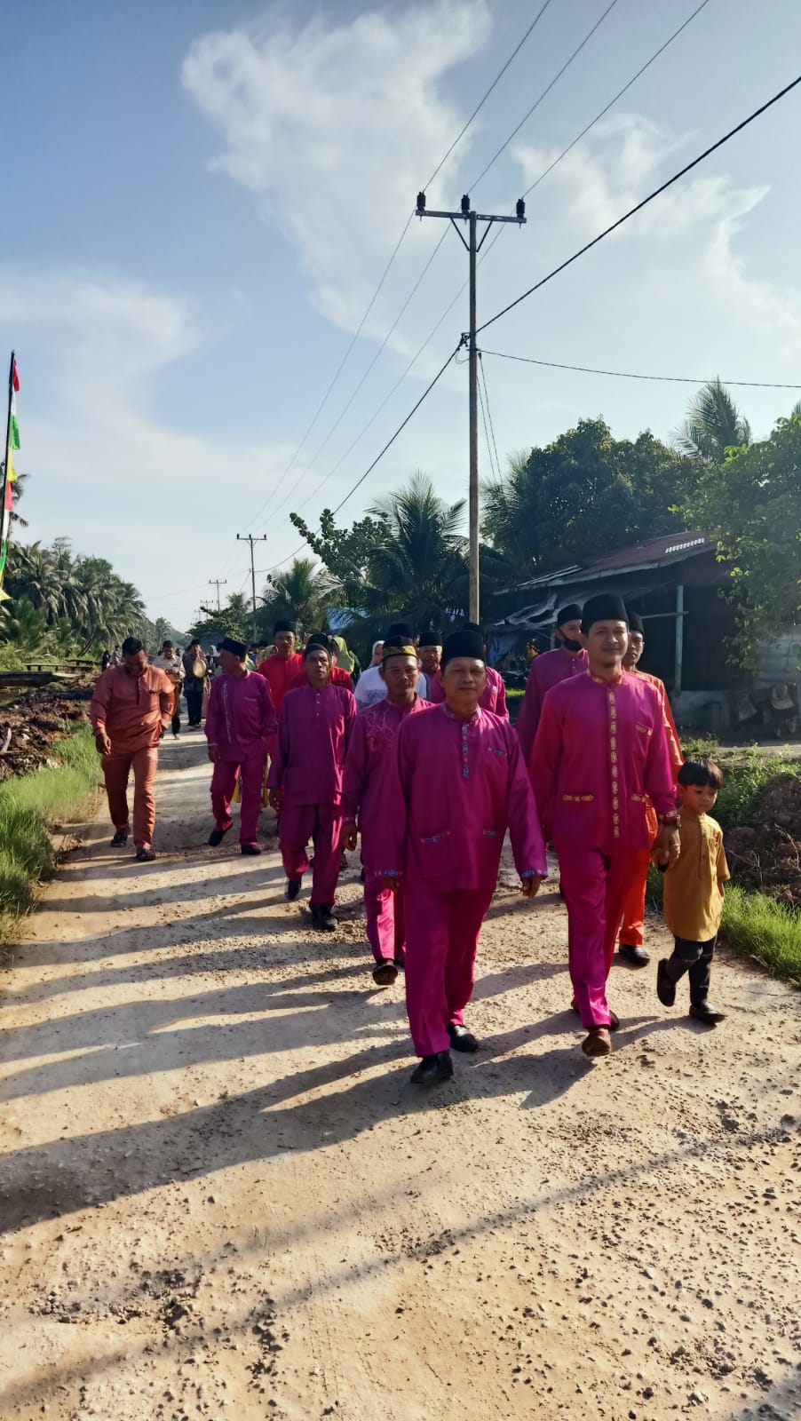 Masyarakat Desa Pangkalan Nyirih, Kecamatan Rupat Antusias Sambut Peringatan 1 Muharram 1441 H