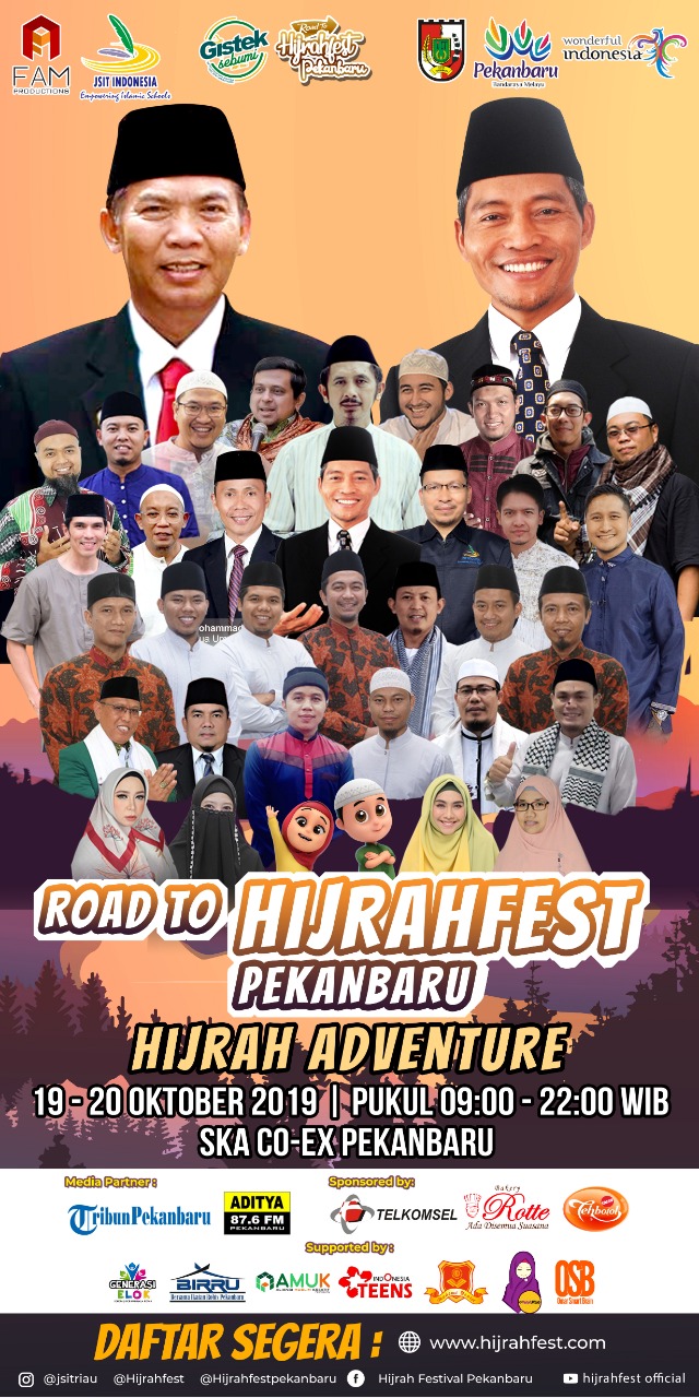 Menuju Puncak Hijrah Fest Pekanbaru 2019