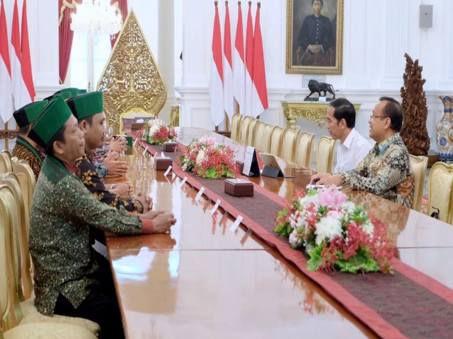 Hadap Presiden Jokowi, PB HMI Sampaikan 10 Komitmen Untuk Umat dan Bangsa