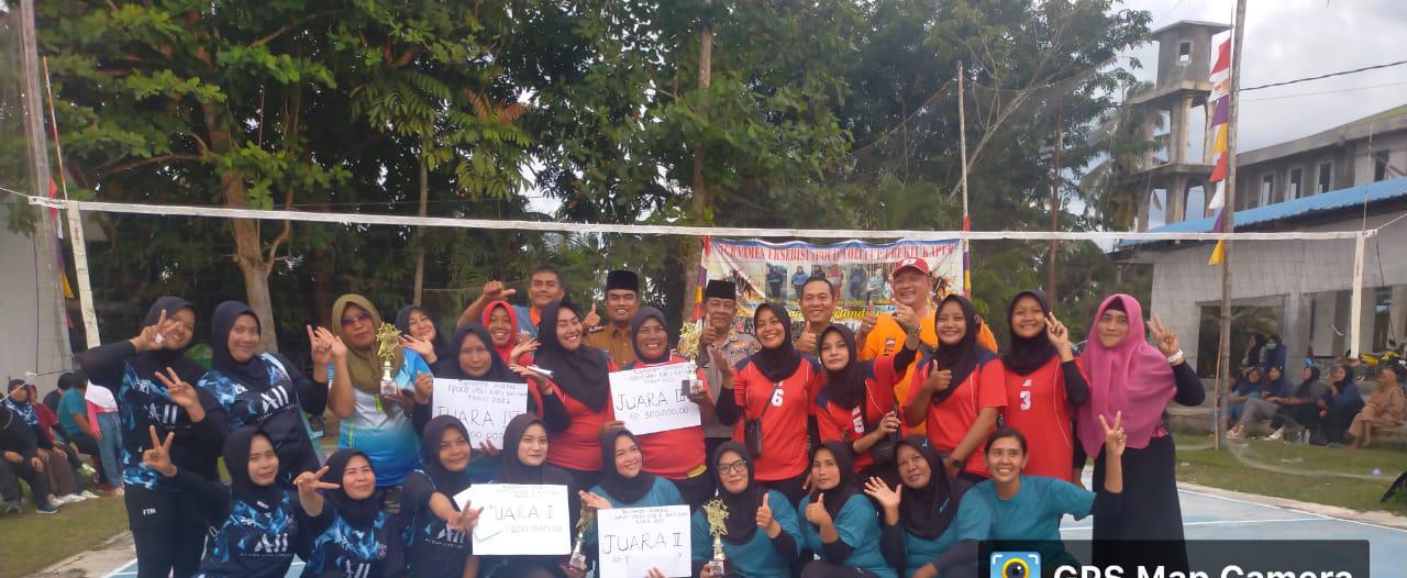 Hadiri Penutupan Turnamen Bola Voli, Ini Harapan Danramil 02 BK