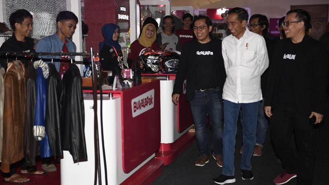 Jokowi Tak Marah Dikritik Bos Bukalapak