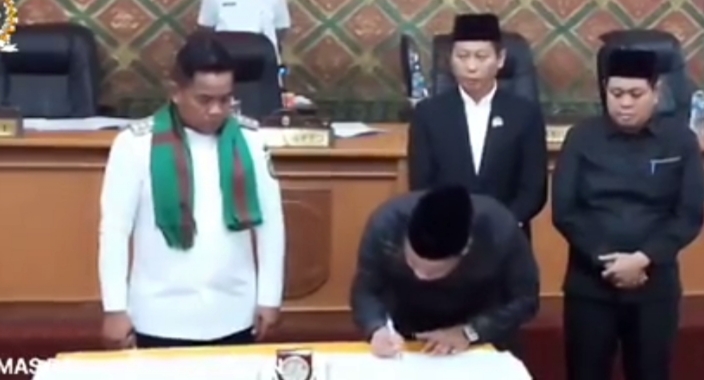 DPRD Kabupaten Pelalawan Gelar Paripurna, KUA-PPAS Tahun 2023 Ditandatangani