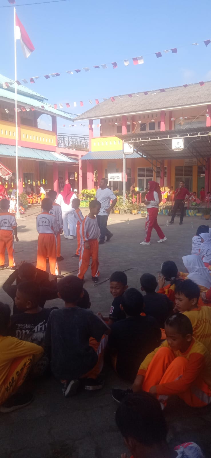 Semaraknya HUT Kemerdekaan RI ke-78 di SD N 014 kota Tanjungpinang