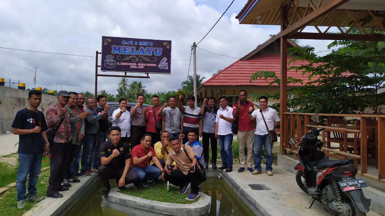 Humas Polres Gelar Sinergiritas Dan Kemitraan Bersama Puluhan Awak Media di Rohil