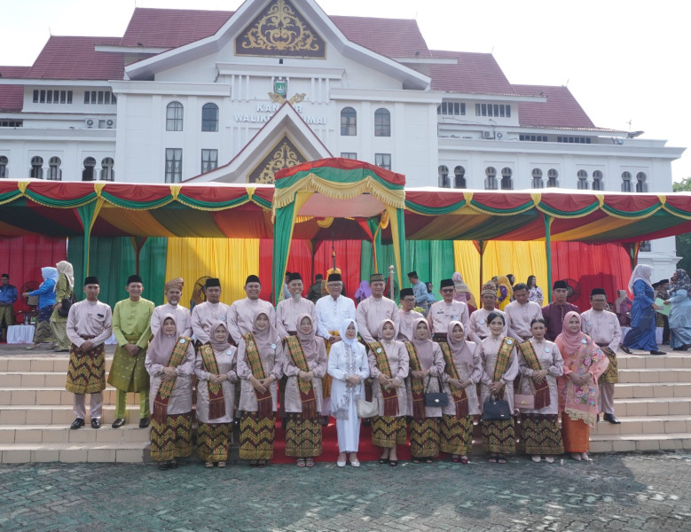 Dandim 0320 Dumai Sampaikan Ucapan Selamat HUT Kota Dumai ke-25