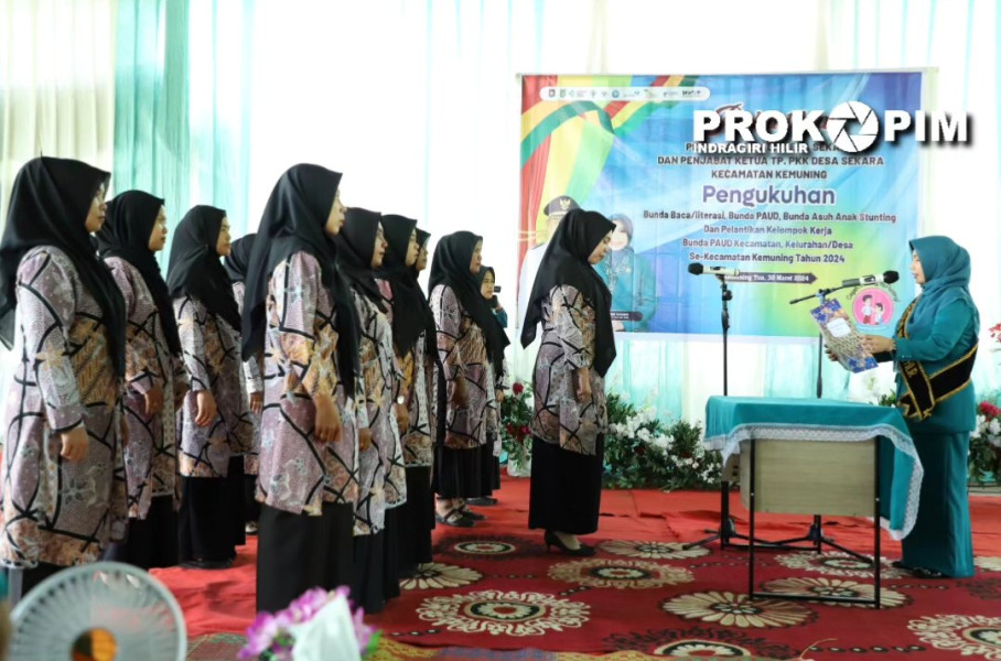 Pengukuhan Bunda Asuh Stunting di Kemuning