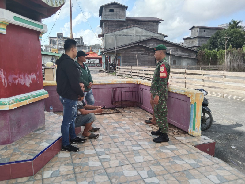 Giat Komsos Oleh Kopda Ricko di Kampung Pancasila