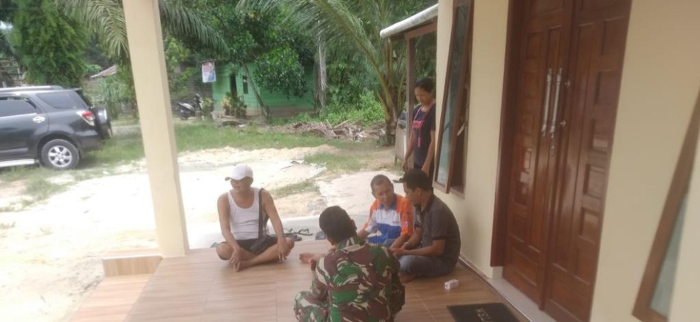 Jalin Keakraban, Serma Novrianto Laksanakan Komsos