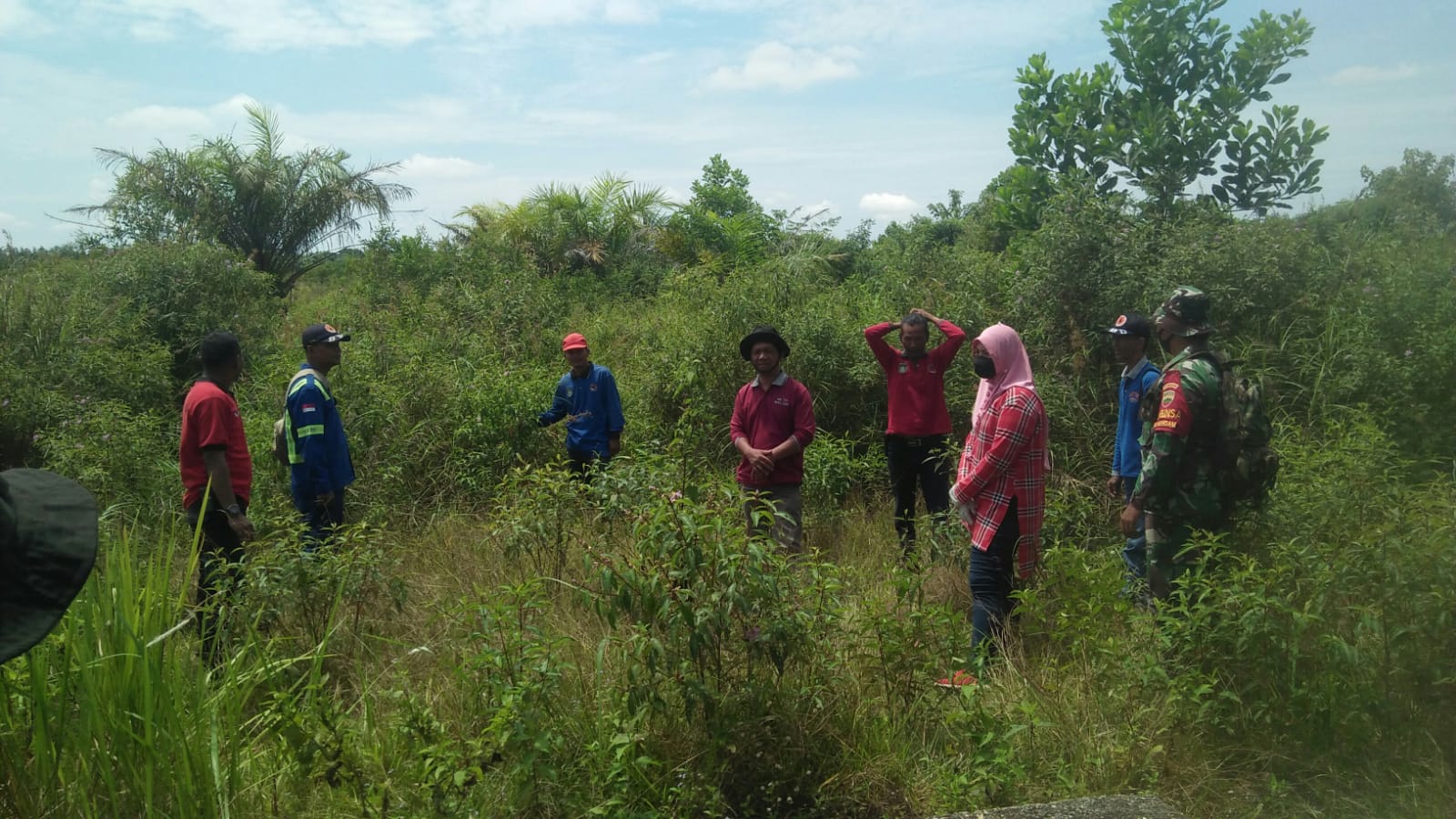 BPBD dan Serda Cerza Katno Laksanakan Sosialisasi Pencegahan Karhutla