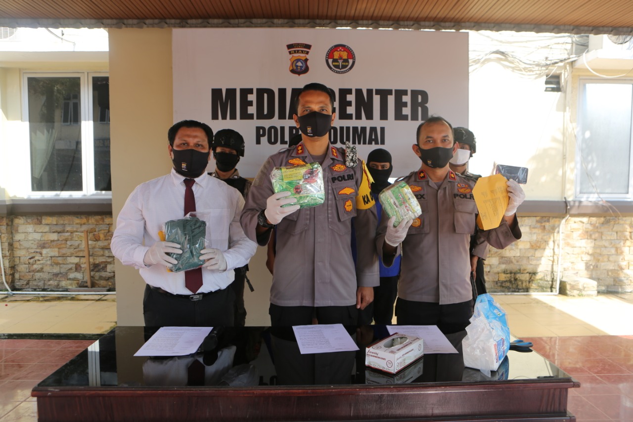 Polres Dumai Berhasil Ungkap Tindak Pidana Penyalahgunaan Narkotika