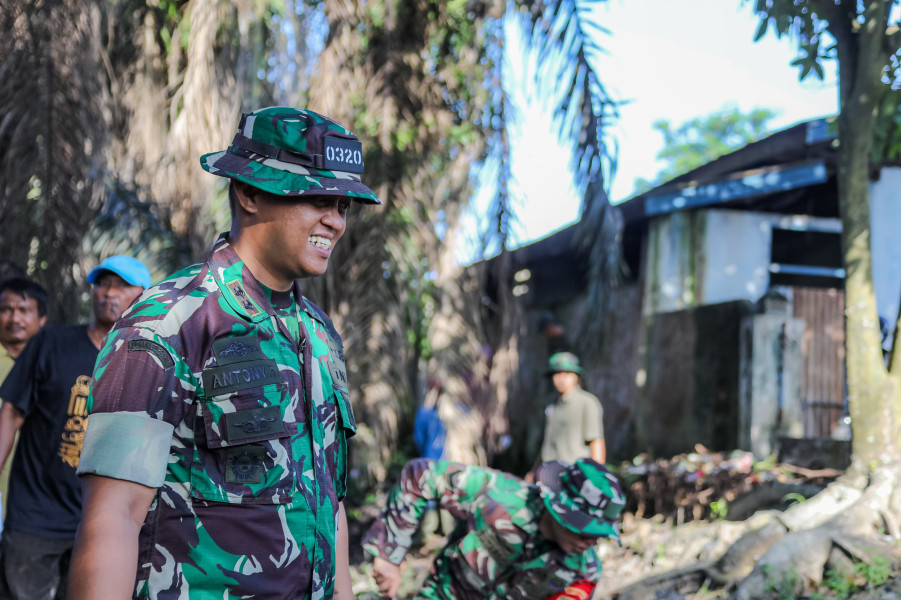 Di HPSN, Dandim 0320/Dumai Ajak Masyarakat Peduli Lingkungan