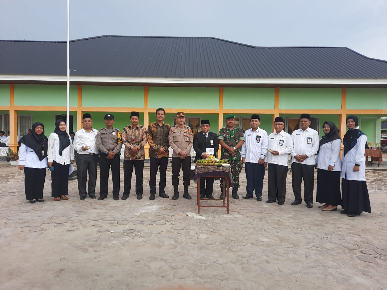 Pelda Hendrianto Ikuti Upacara Sempena HAB ke 77