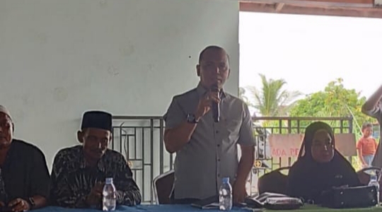 Reses Anggota DPRD Rohil H. Jasmadi, Masyarakat Bagan Jawa Usul Perbaikan Jalan