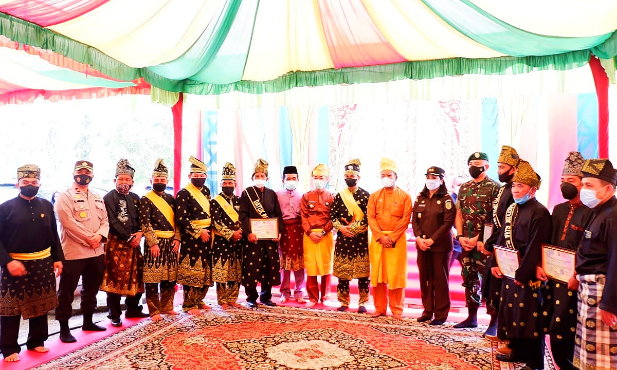 Kapolres Rohil Sambut Kunjungan Kerja Danrem Wirabima ke Kodim 0321 Rohil