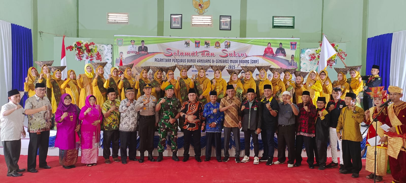 Dandim 0320/Dumai Hadiri Pelantikan Pengurus Bundo Kandung - IFAPSI