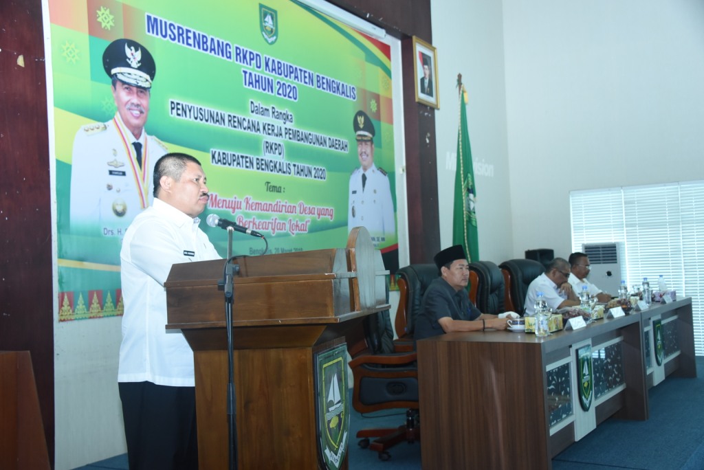 Bupati Bengkalis Buka Musrenbang RKPD Tingkat Kabupaten Bengkalis Tahun 2020