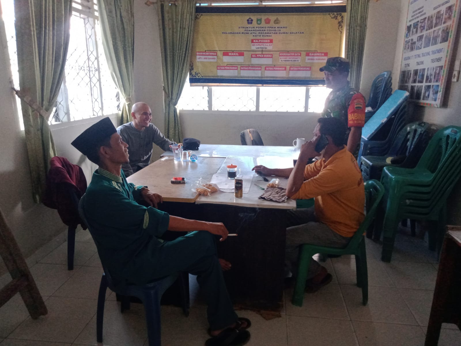 Komsos Dengan Ketua RT, Ini Yang Disampaikan Oleh Serma Sukardi