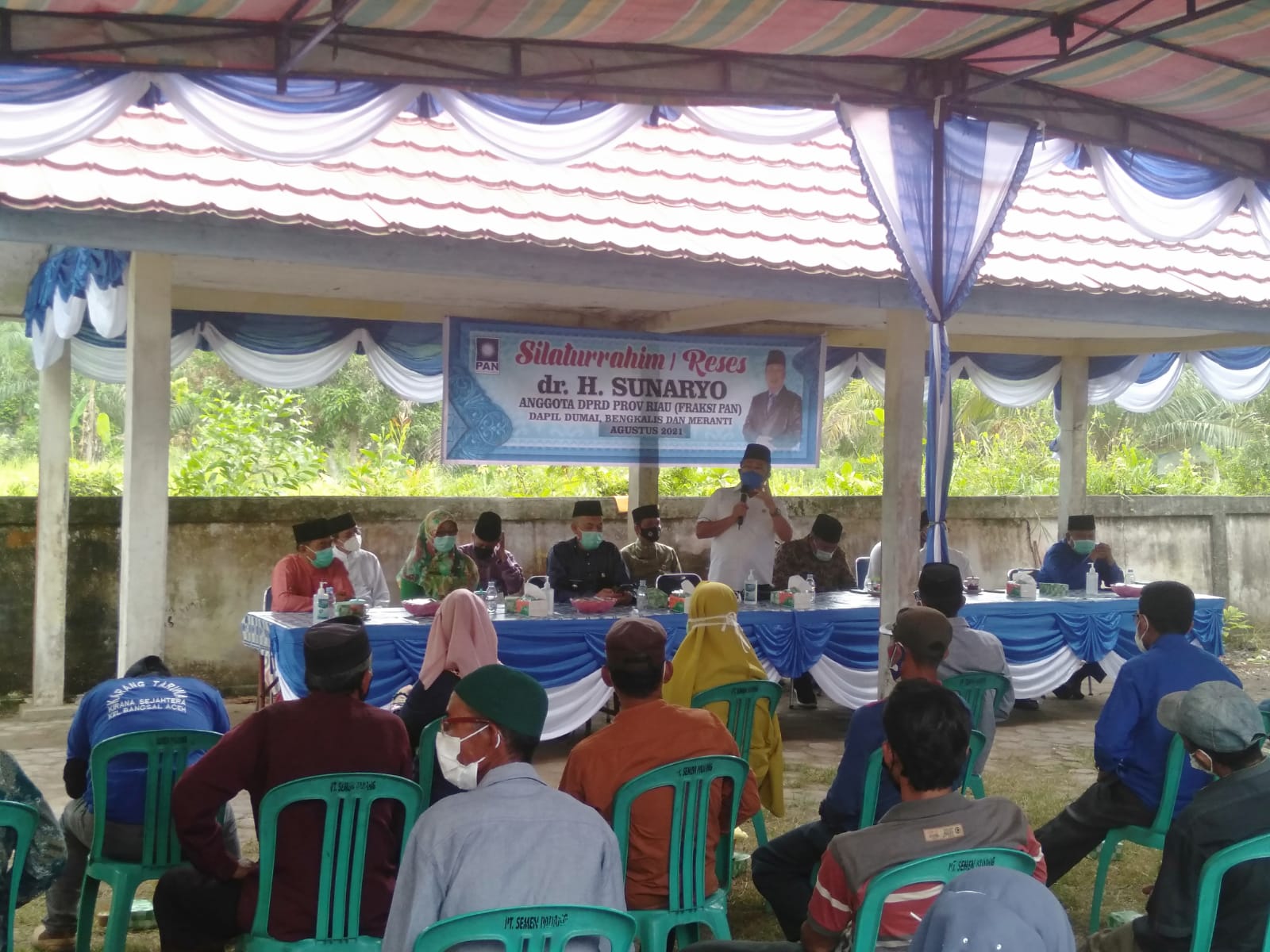 Anggota DPRD Riau, H.Sunaryo Reses di Bangsal Aceh