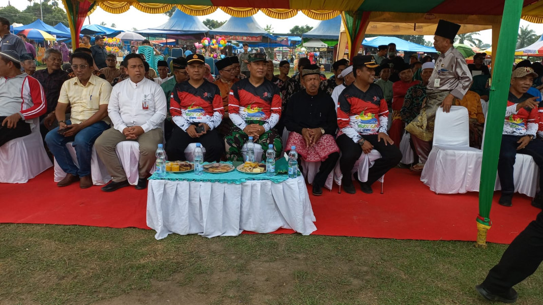 Danramil 02 BK Hadiri Pembukaan Bukit Kapur Expo