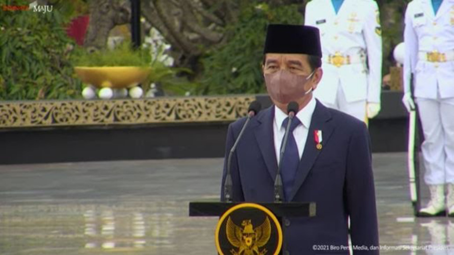 Hari Pahlawan, Presiden Jokowi: Pandemi Akan Dapat Kita Lalui Berkat Para Pejuang