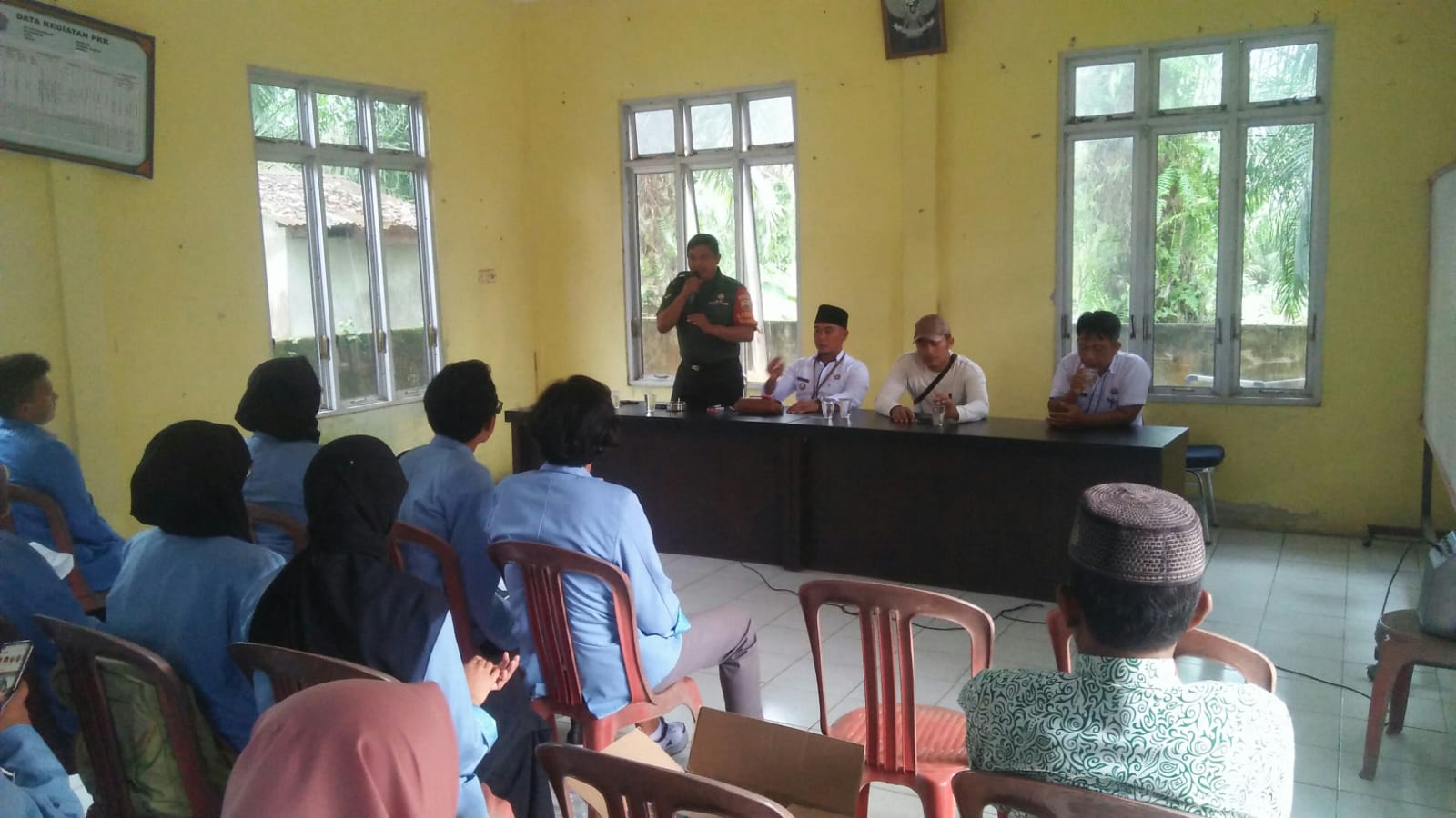 Hadiri Undangan Silaturahmi Kunkerta UIN SUSKA Riau dan UNRI, Ini Pesan Serda Cerza Katno