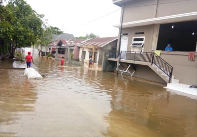 Sejumlah Wilayah di Pekanbaru Terendam Banjir