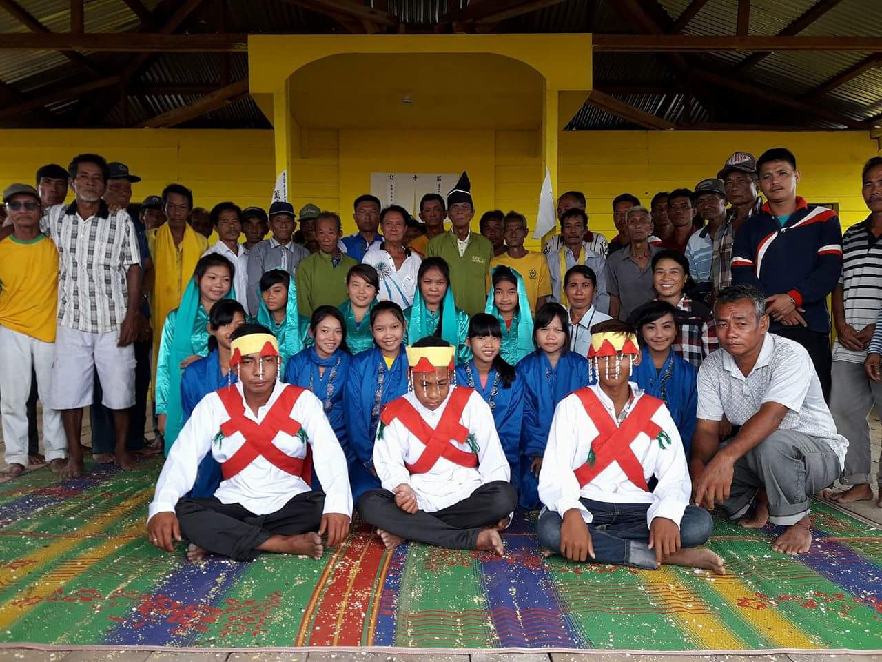 Acara Peresmian dan Penyerahan Rumah Keramat Datuk Kebenah Oleh Kades Titi Akar Sukarto