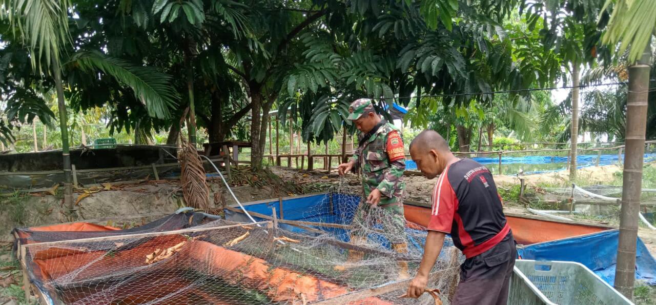 Pendampingan Karya Nyata Serka Suandi di Jalan Bukit Datuk