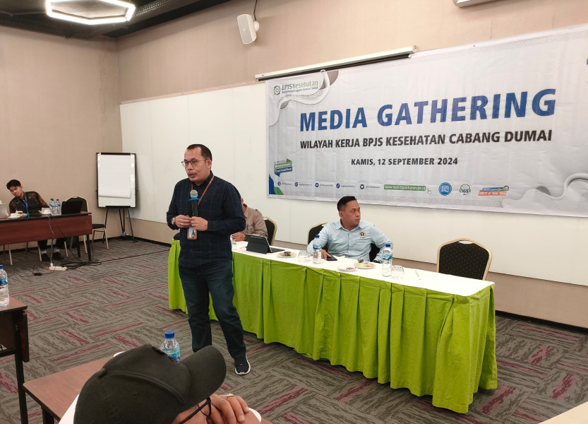Media Gathering Wilayah Kerja BPJS Kesehatan Cabang Dumai
