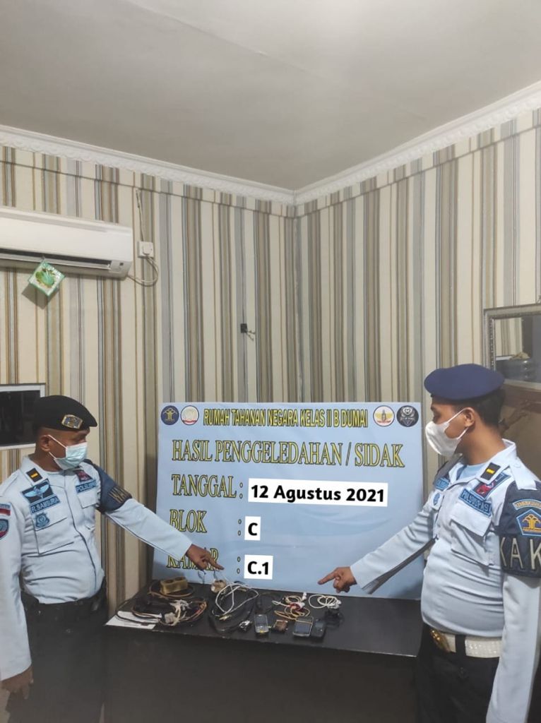 Rutan Dumai Komitmen Perangi Peredaran Gelap Narkoba Menciptakan Lingkungan yang Tertib dan Kondusif