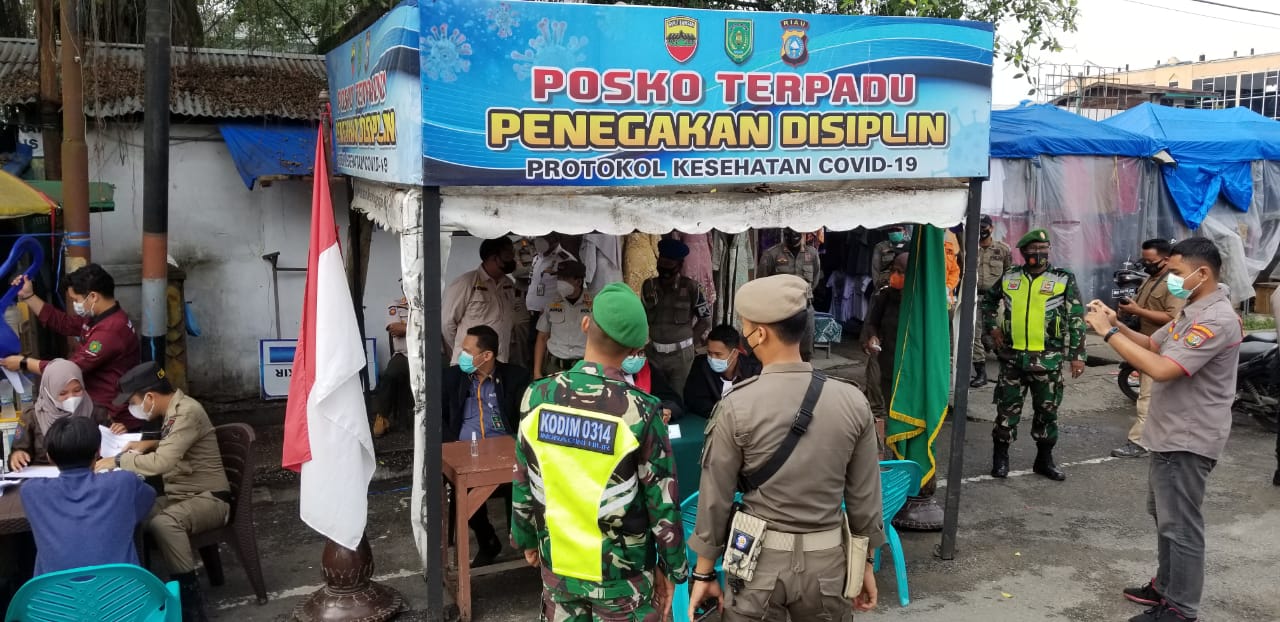 Satgas Covid-19 Inhil Sidang di Tempat bagi Pelanggar
