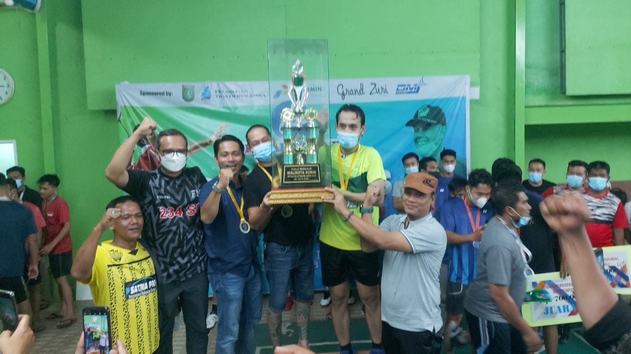 Tim 234 SC Sukses Rebut Piala Bergilir Walikota Cup