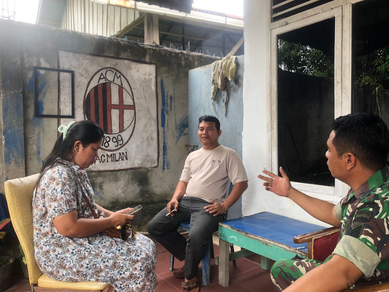 Serma Novrianto Ajak Masyarakat Untuk Selalu Waspada