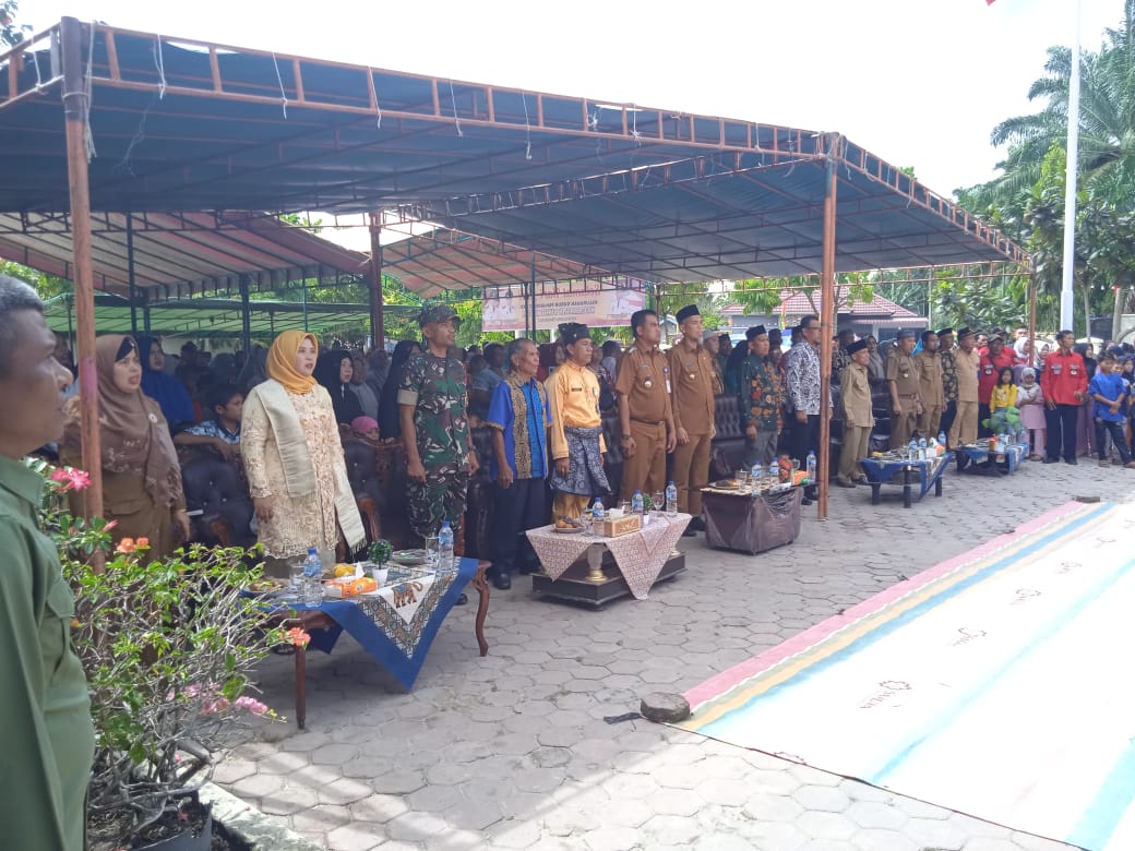 Hadiri HUT Kelurahan Gurun Panjang, Serda Sugianto Harap Sinergitas Tetap Terjaga