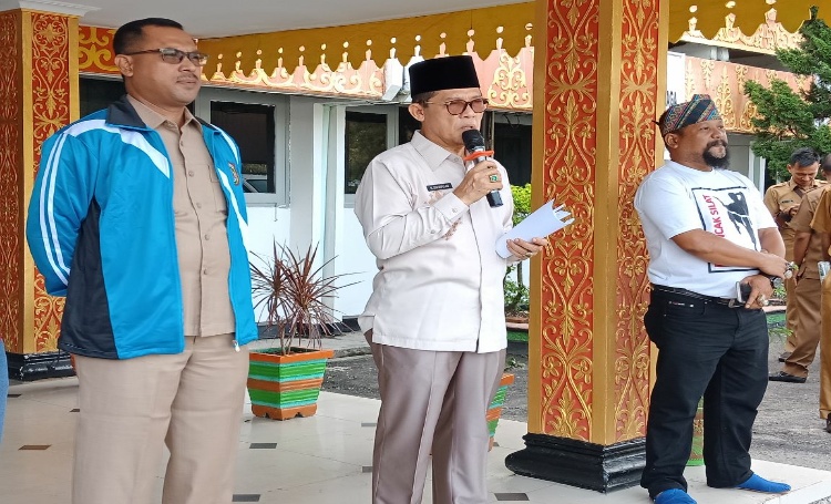 Lepas 60 Atlet Ikuti Popda Riau 2018, Ini Pesan Wako Dumai