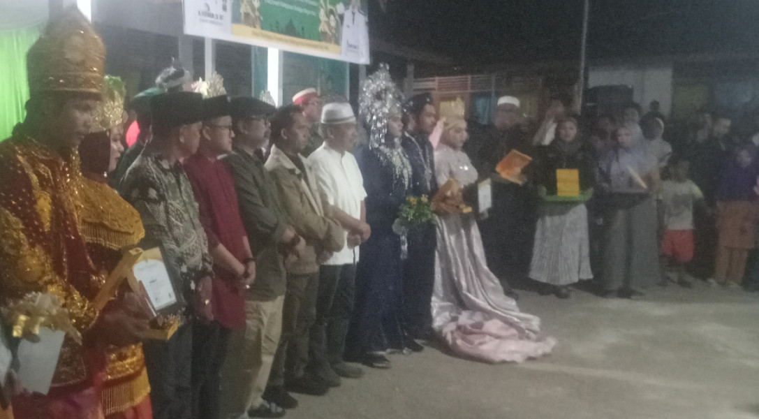 Ketua DPRD Inhil Support Festival Budaya Garakan Pengantin Sahur di Sungai Luar