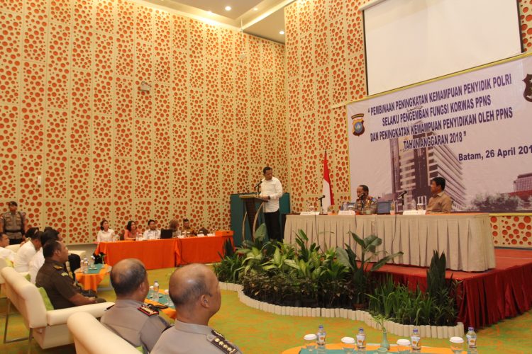 Wagub Kepri Harapkan PPNS Mampu Minimalisir Terjadinya Praperadilan