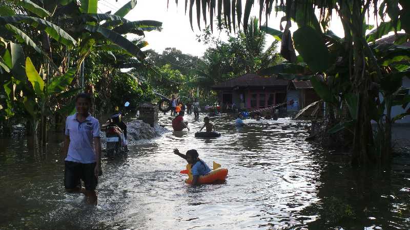 Selama November, 13.447 KK di Riau Terdampak Banjir