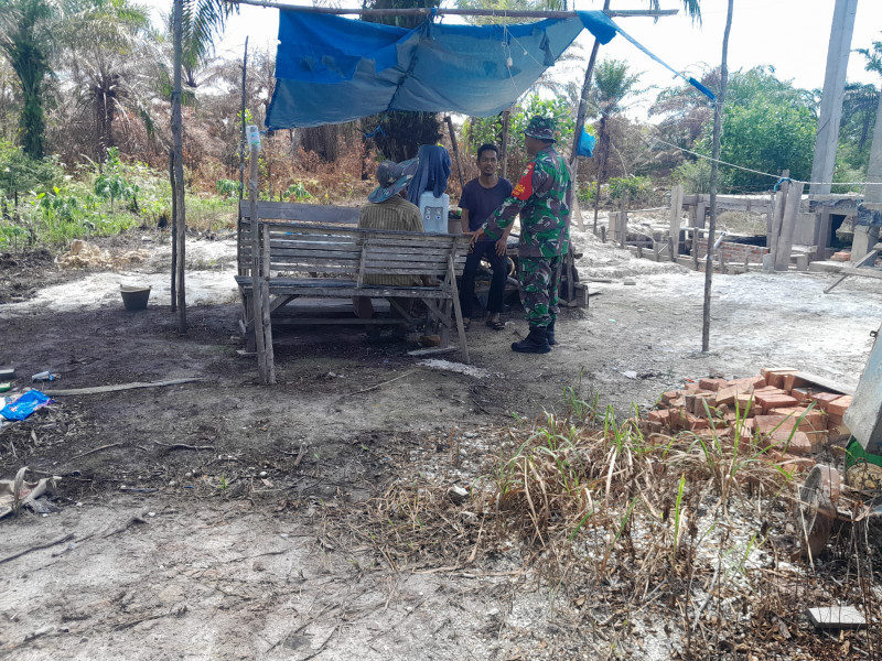 Serda Cerzakatno Laksanakan Pendampingan dan Patroli Cegah Karhutla