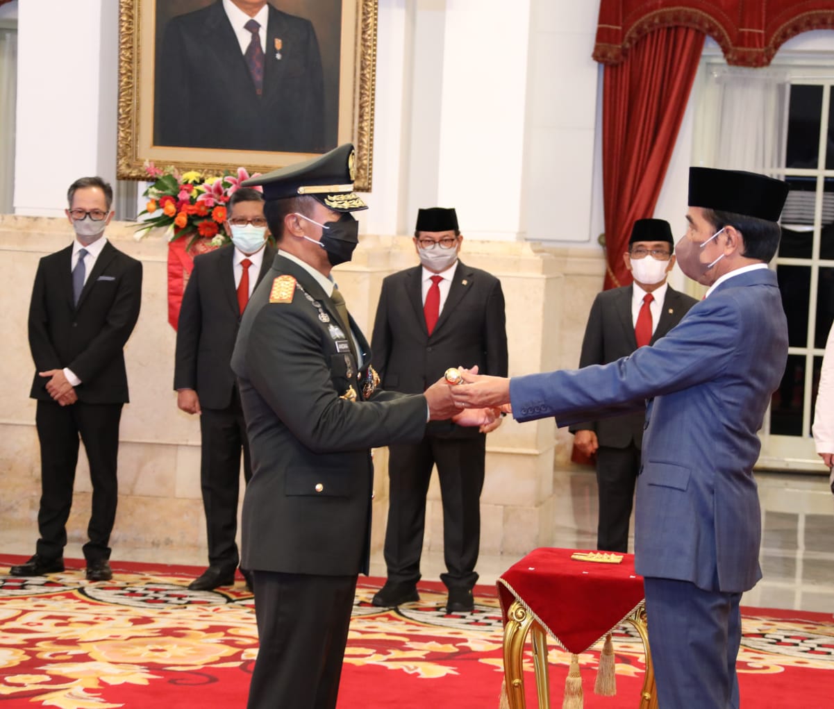 Presiden Resmi Lantik Jenderal Andika Perkasa Jadi Panglima TNI