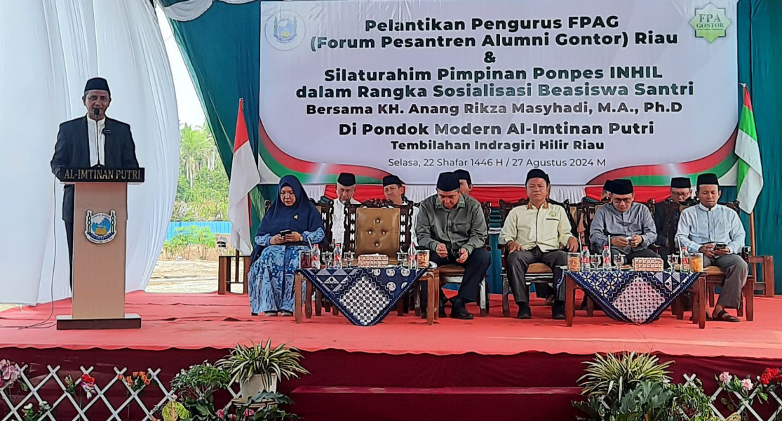 Ustadz Muhammad Yusuf Dilantik jadi Ketua FPAG Riau Periode 2024-2029