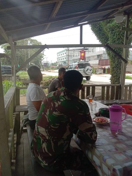 Komsos Sertu Afnal, Harapkan Sinergitas Terus Dijaga