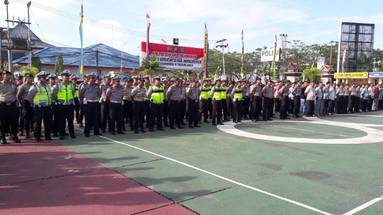 Polres Inhil Terjunkan Ratusan Personil Amankan Kegiatan FKI