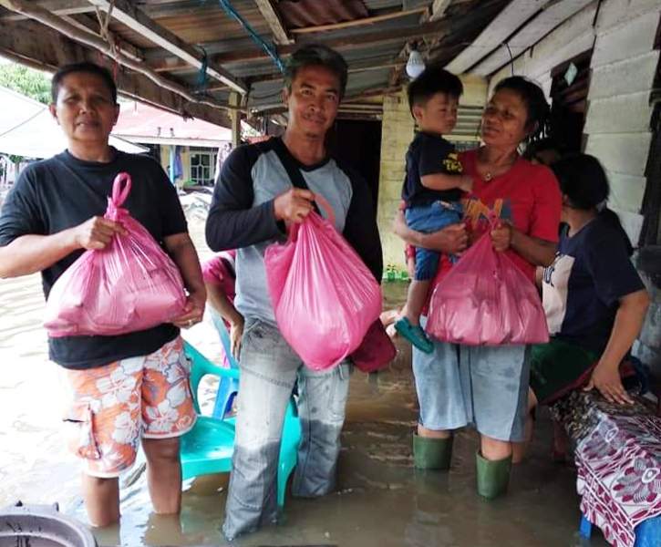 Kebanjiran, Warga Gg Mata Air Kelurahan Bintan Butuh Bantuan