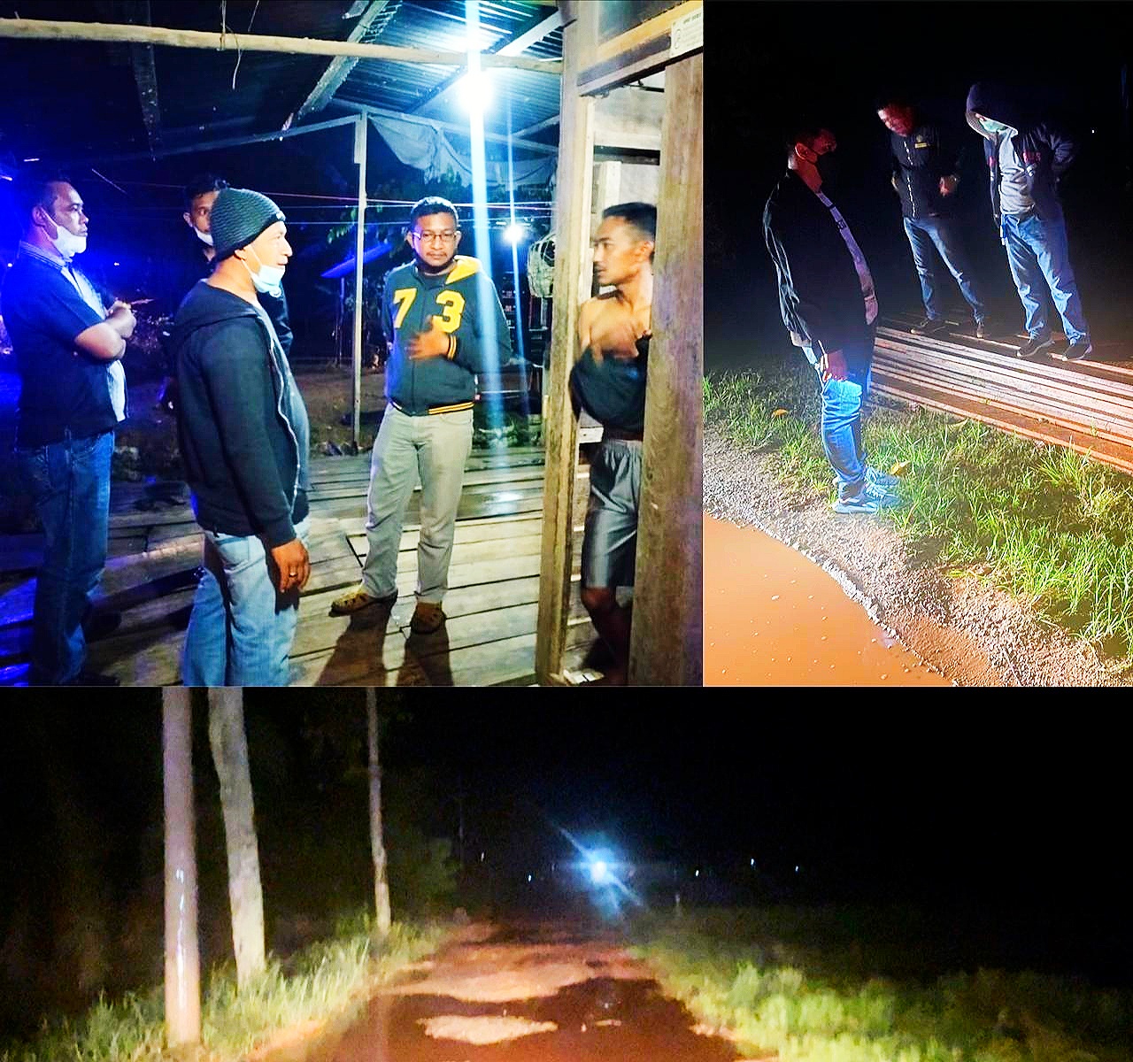 Polres Rokan Hilir Amankan 103 Keping Kayu Tak Bertuan