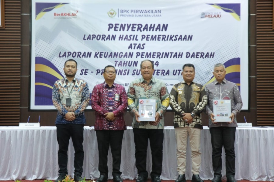 Pemkab Asahan Raih Opini WTP ke-8 Berturut-Turut dari BPK RI