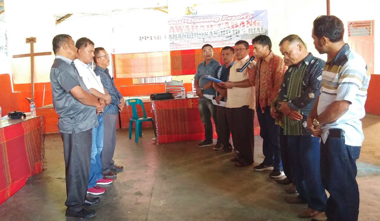 Muscab Ke-III PPTSB Rokan Hilir Sukses, Manusun Sinaga Terpilih Menjadi Ketua