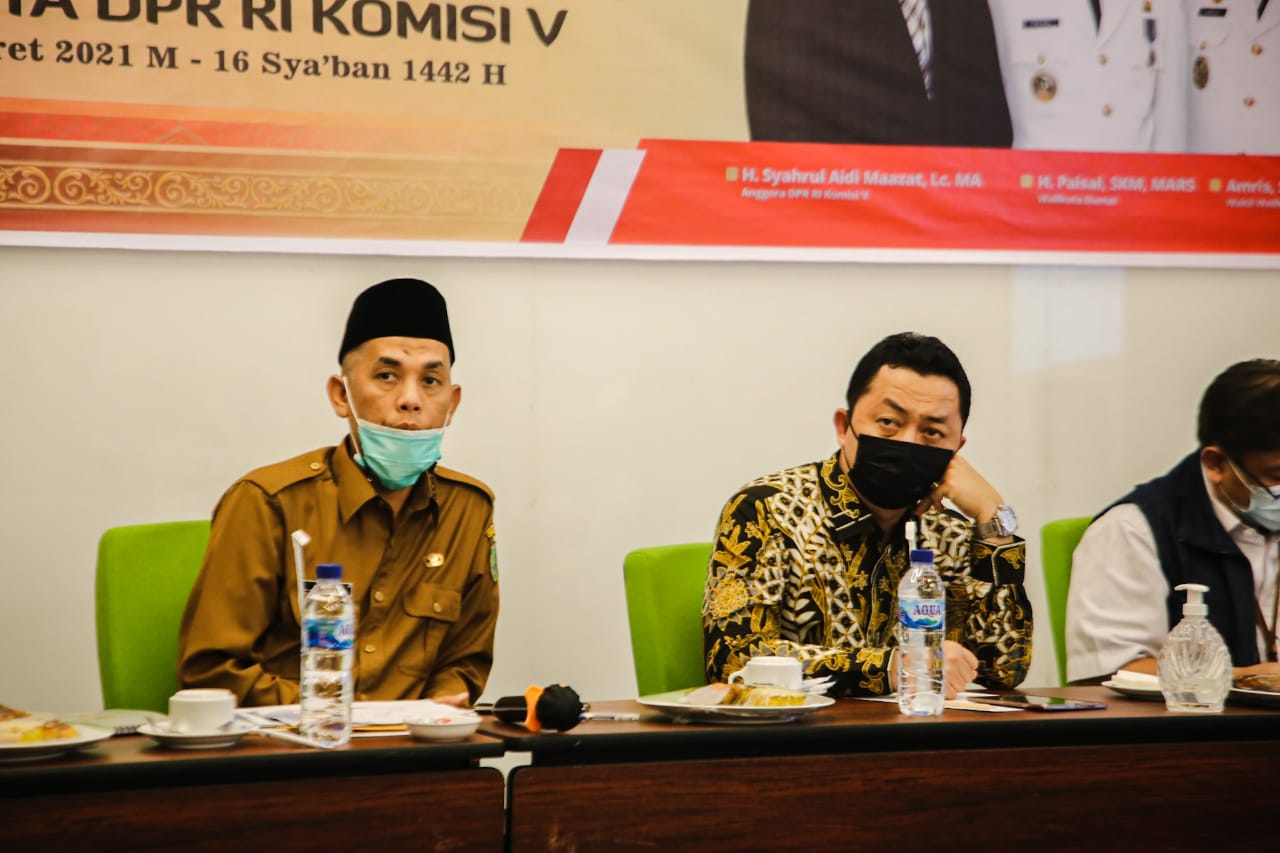 Mencoba Mengatasi Banjir dan Karhutla, Pemko Dumai Gelar Pertemuan Bersama Anggota DPR RI