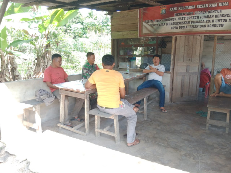 Serda Bambang Irwanto Temui Beberapa Tokoh Pemuda